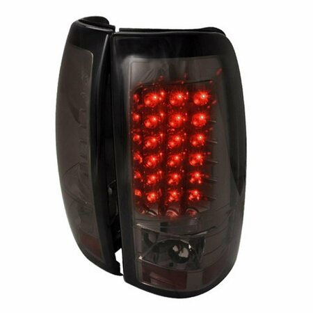 OVERTIME LED Tail Lights for 99 to 02 Chevrolet Silverado, Smoke - 11 x 20 x 22 in. OV2486843